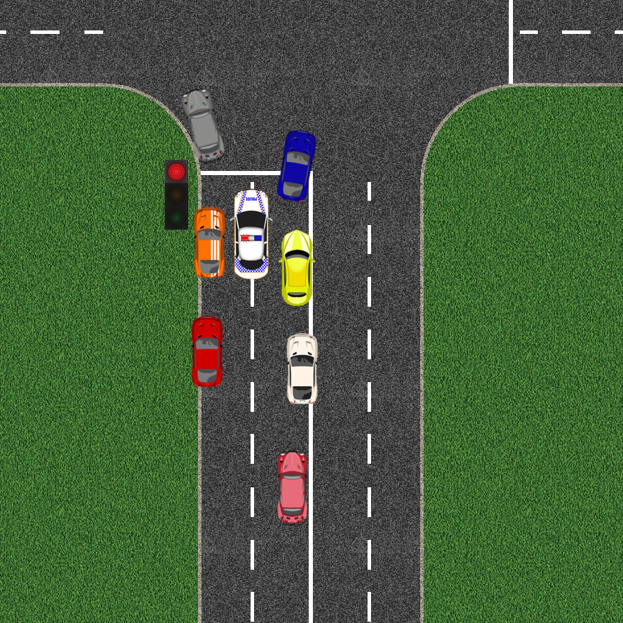 Emergency Red Light